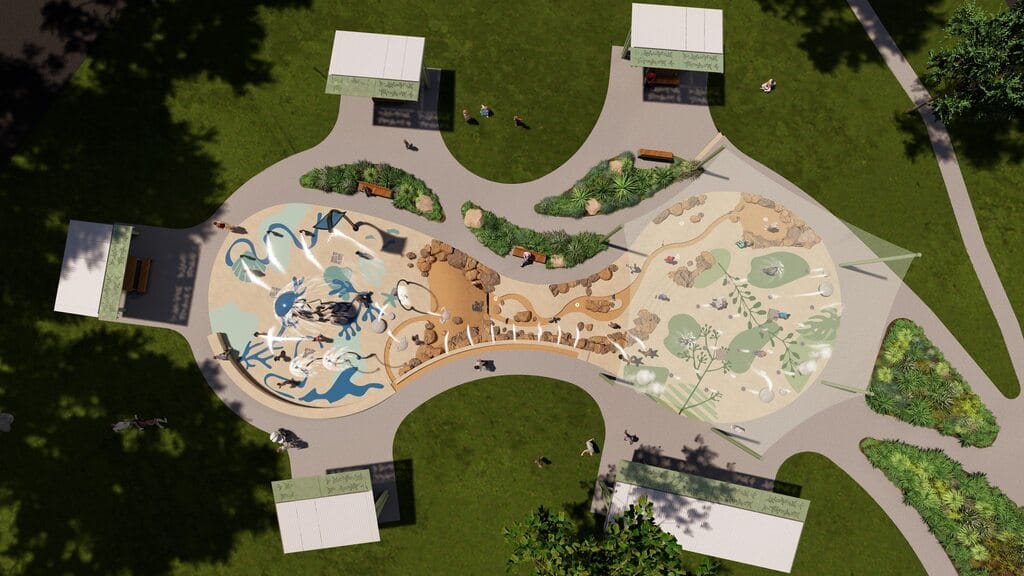 The splash park project. Picture: Douglas Shire Council